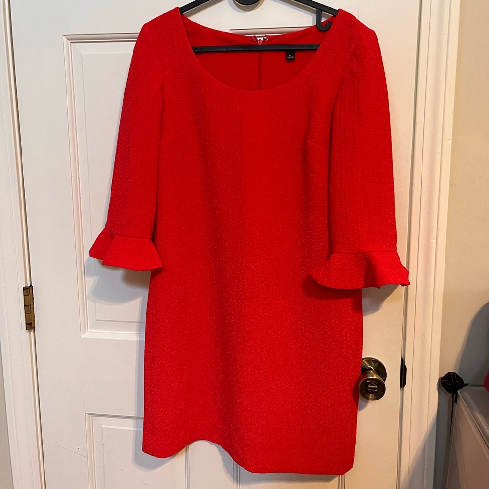Ann Taylor Scarlet Red Dress